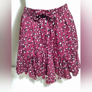 ❤️ HOST PICK ❤️ Nwt Newbury kustom woman's animal print skirt large